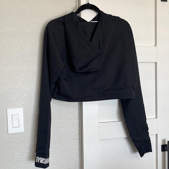 Gymshark hooded cropped jacket - Picture 2 of 6